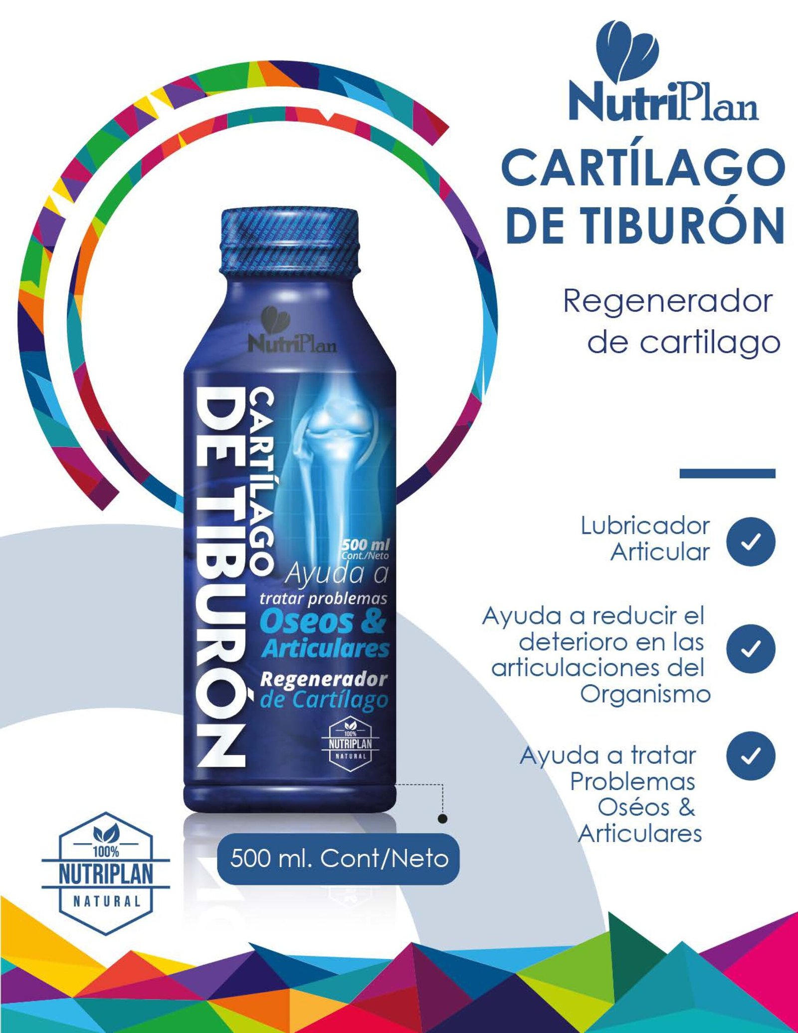 CARTÍLAGO DE TIBURON NUTRIPLAN 500 ML