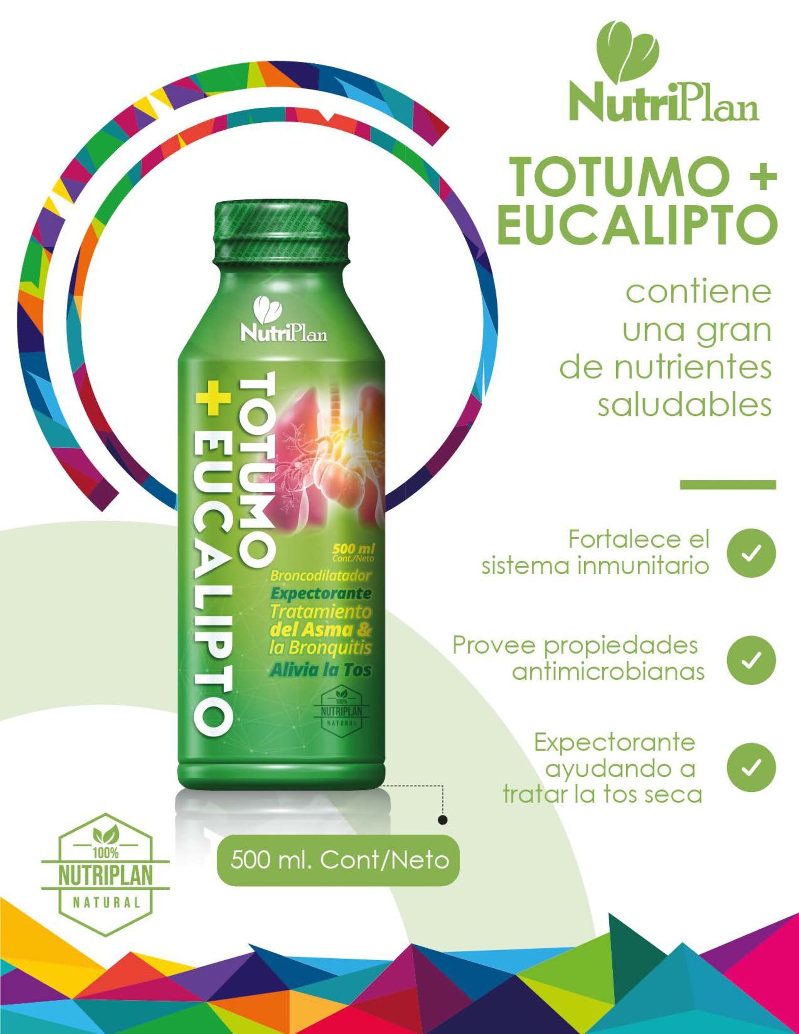 TOTUMO + EUCALIPTO 500ML NUTRIPLAN