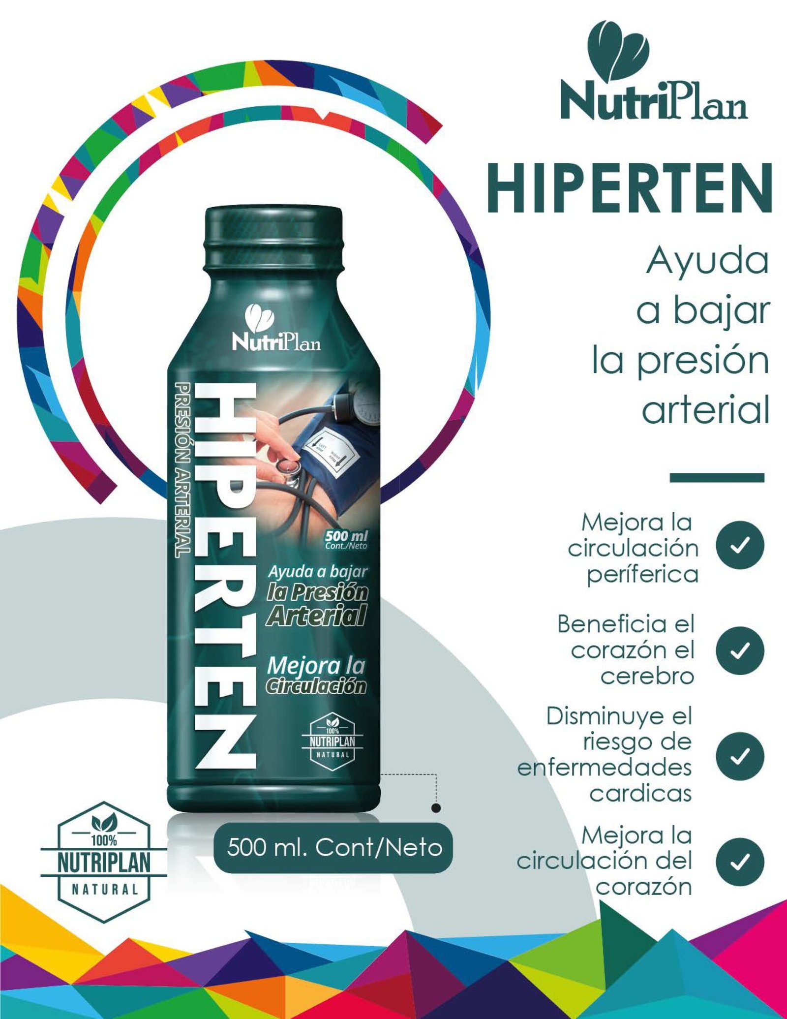 HIPERTEN 500ML NUTRIPLAN