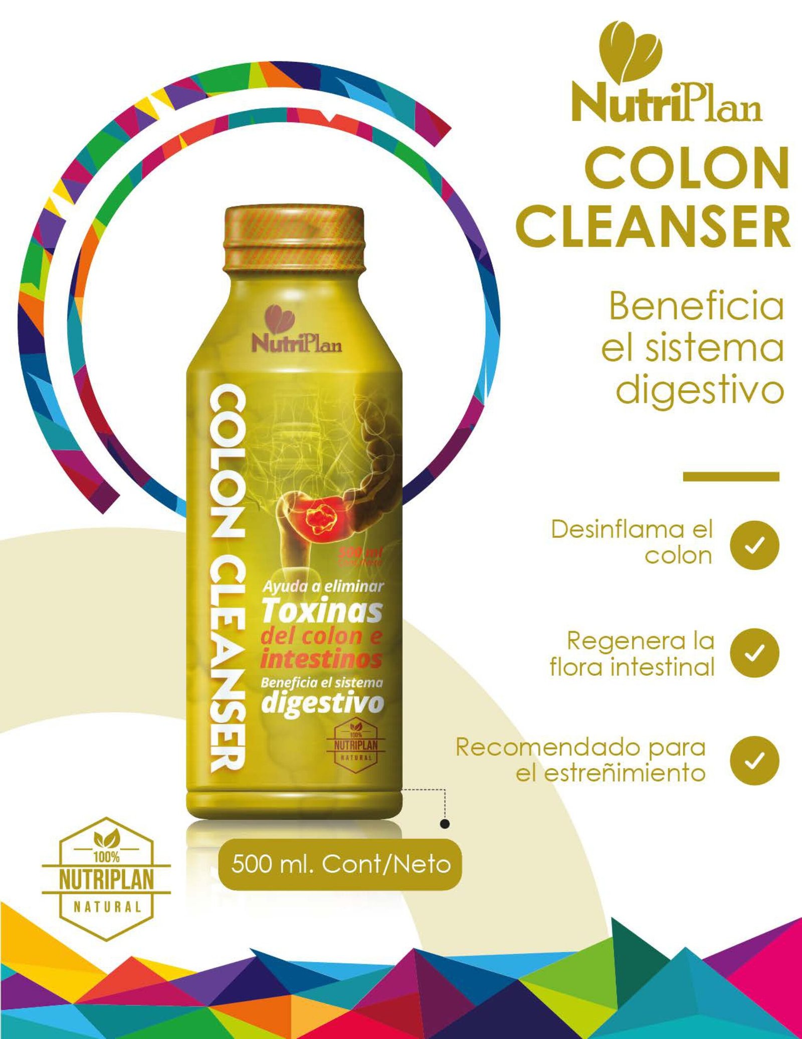 COLON CLEANSER 500ML NUTRIPLAN