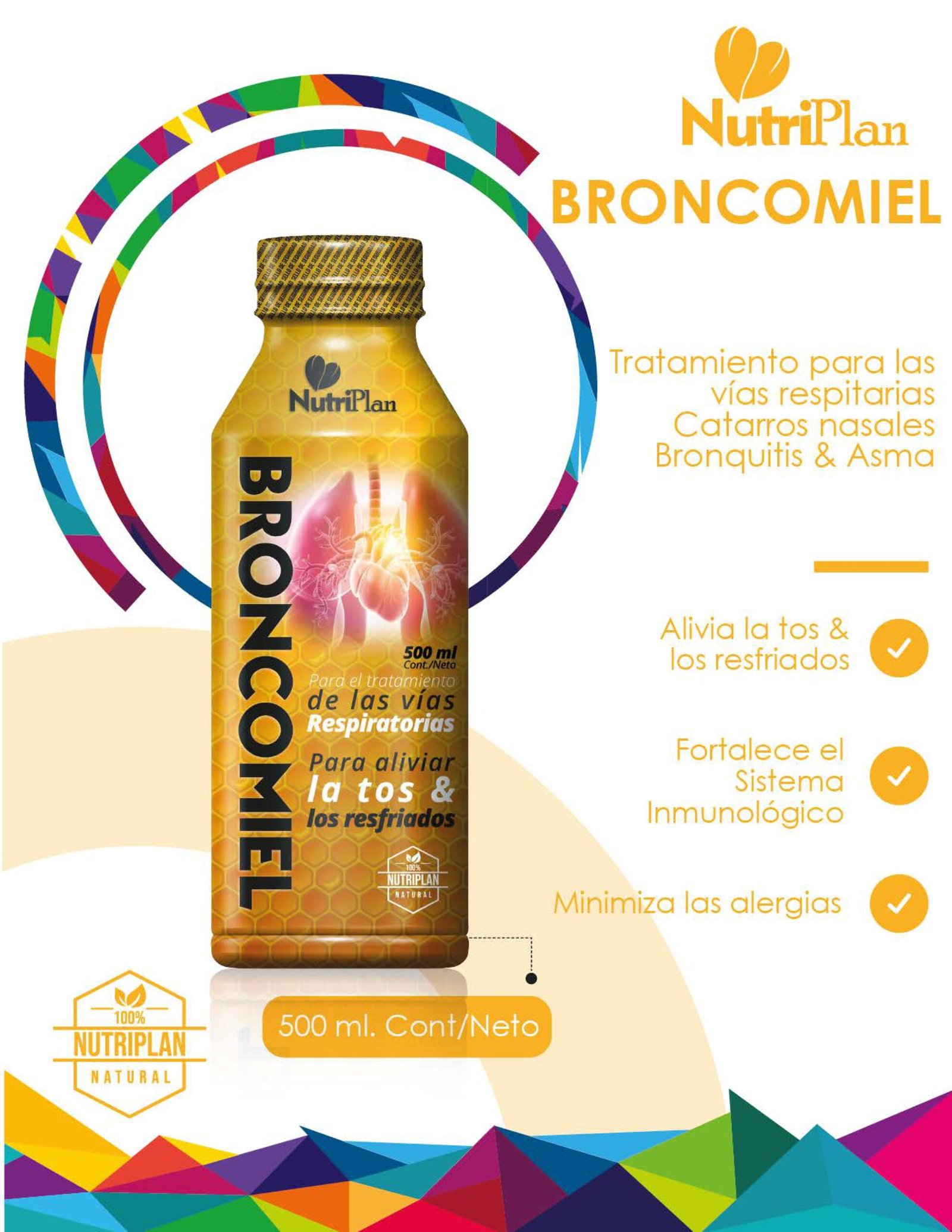 Broncomiel Nutri Plan 500ML