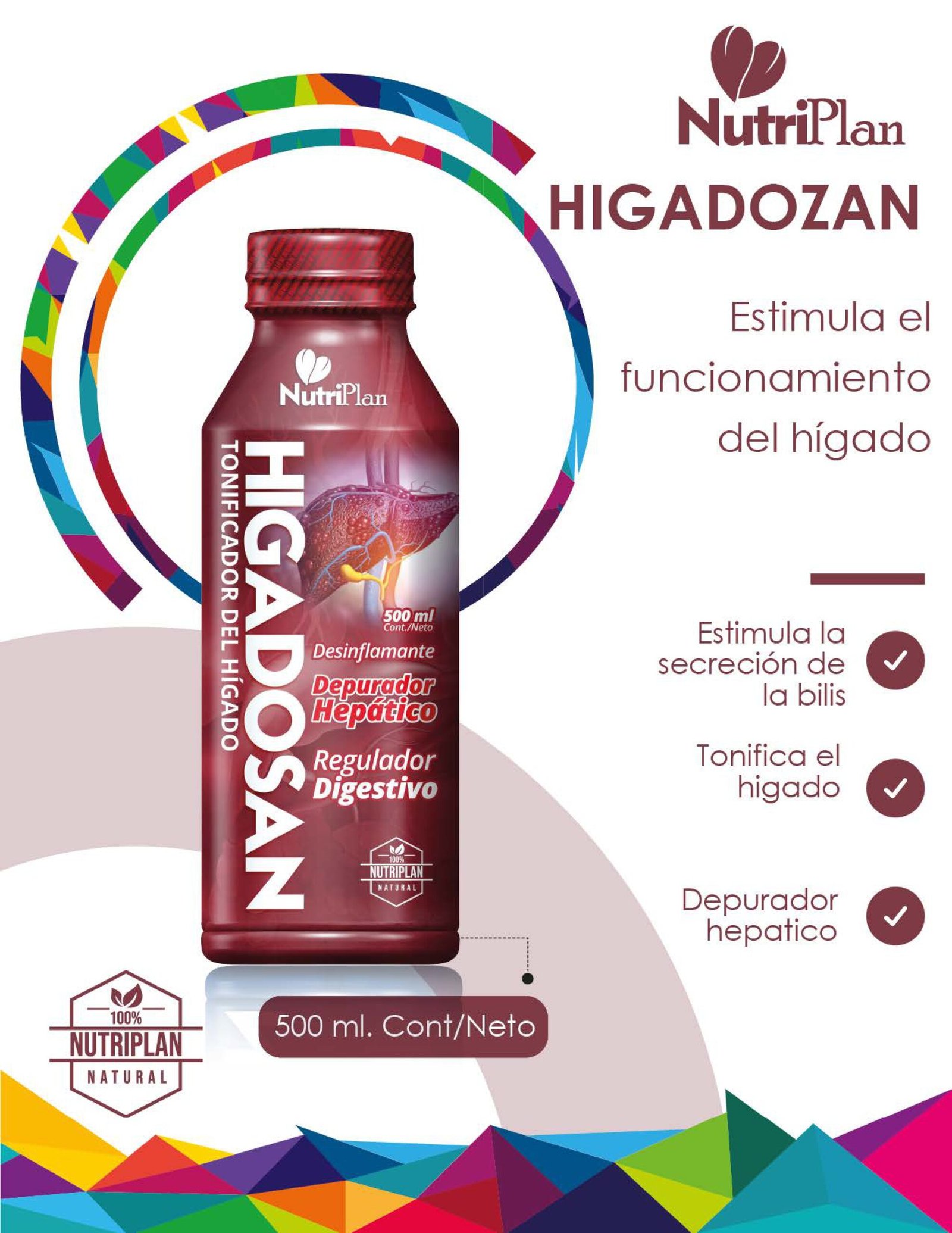 HIGADOSAN 500ML NUTRIPLAN