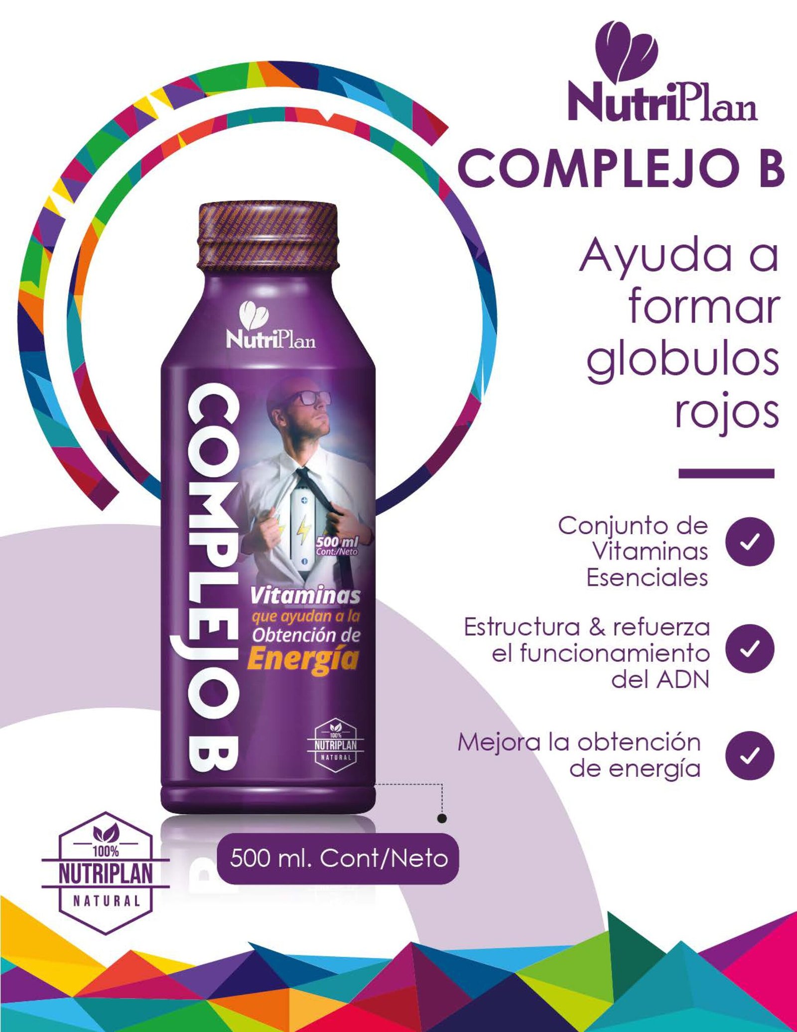Complejo B Nutri Plan 500ML
