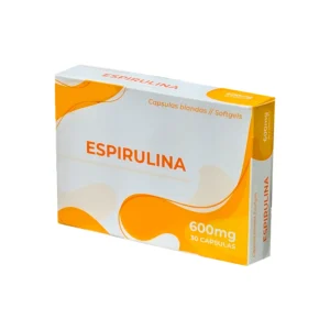 SPIRULINA 600mg X 30 CAPSULAS