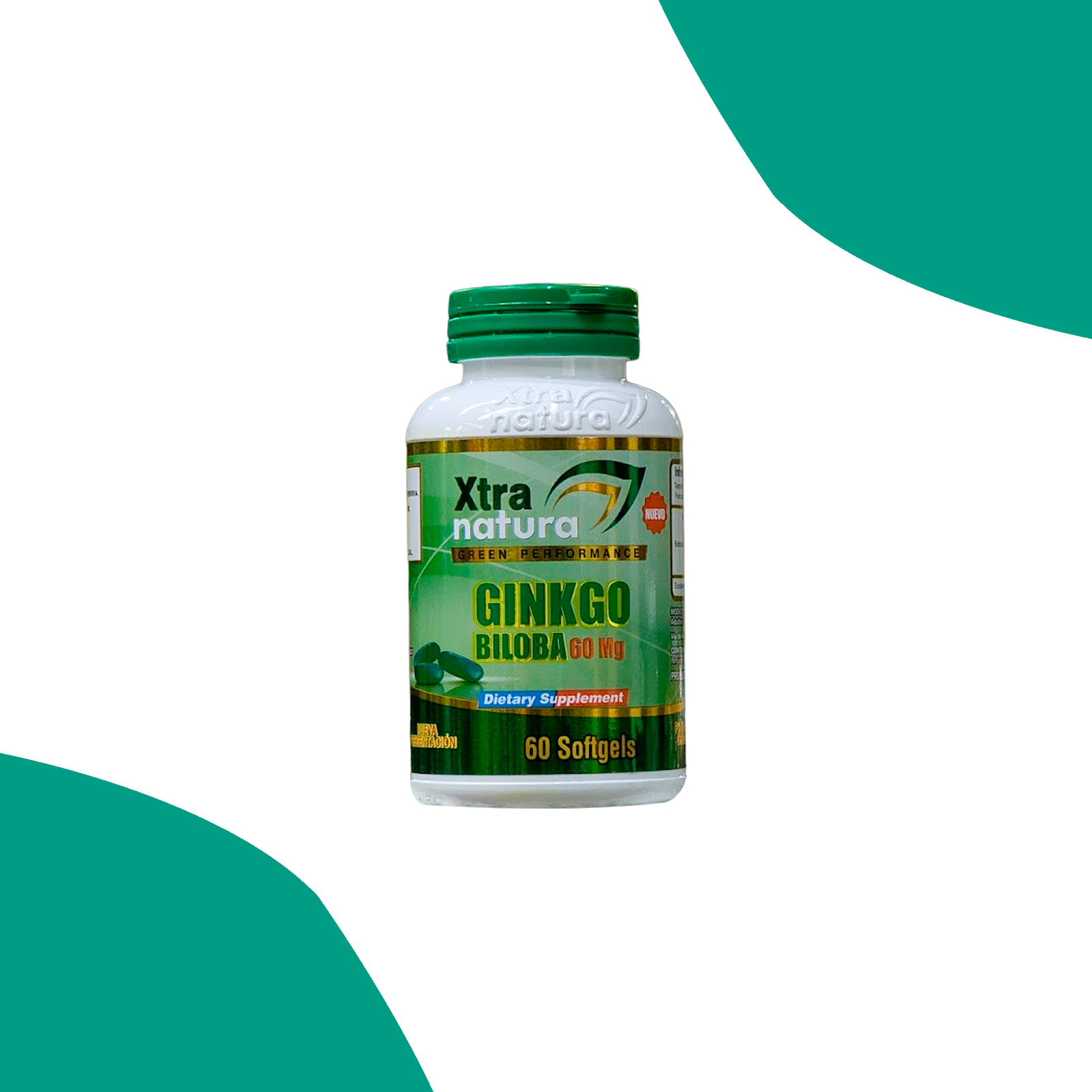GINKGO BILOBA 60MG X 60 SOFGELS