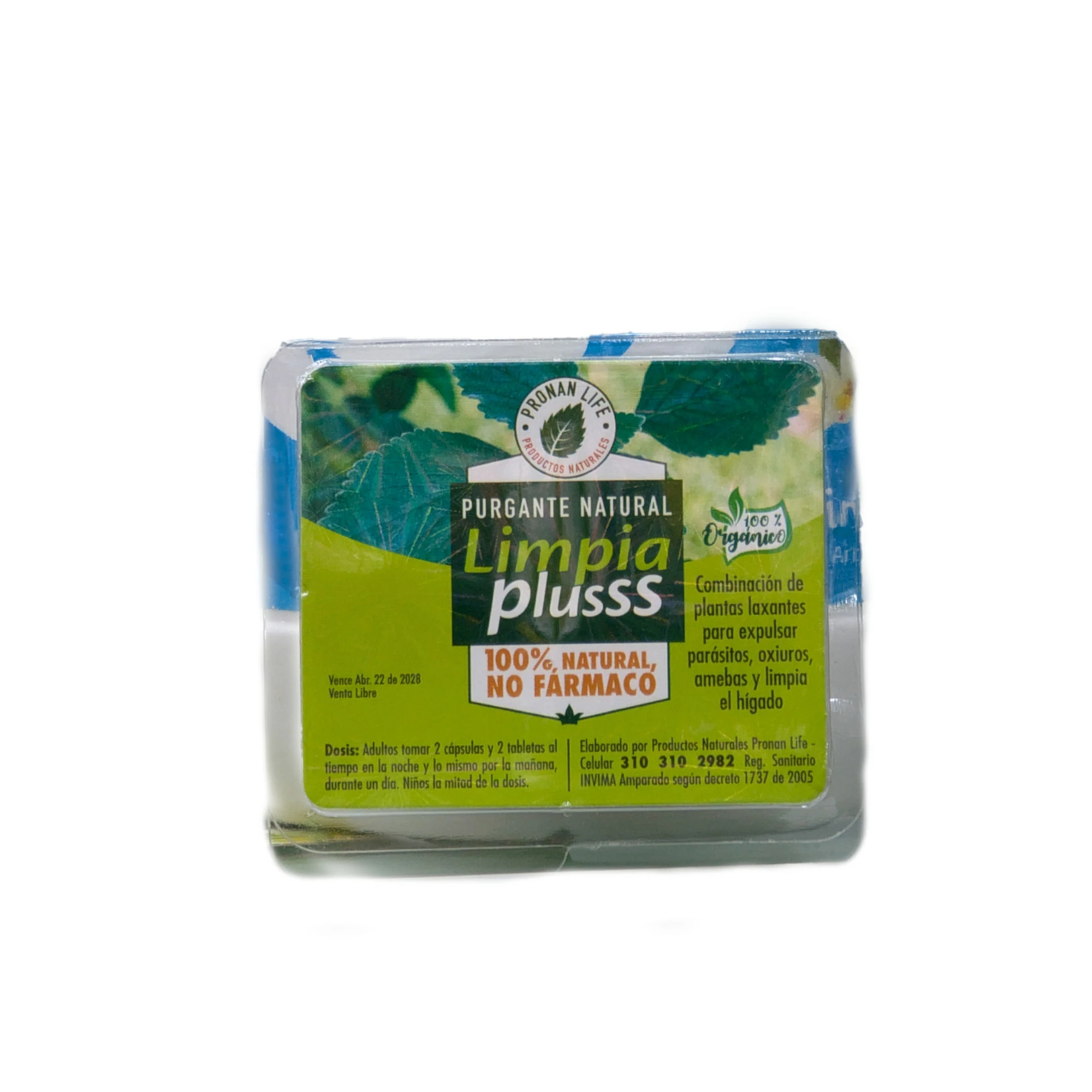 LIMPIA PLUSS X 8 CAP