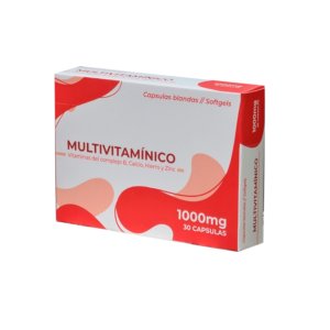 MULTIVITAMÍNICO 1000MG X 30 CAPSULAS