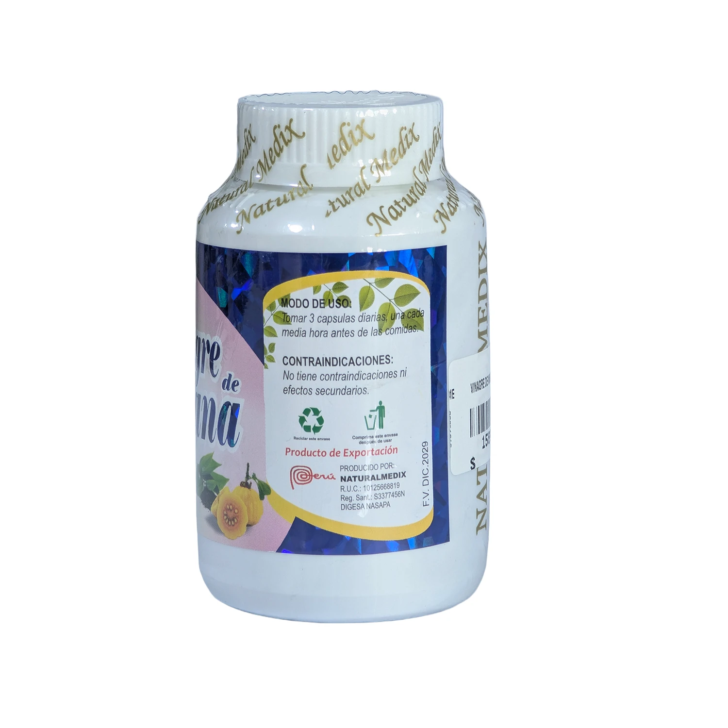 VINAGRE DE MANZANA X 100 CAPSULAS - Image 2