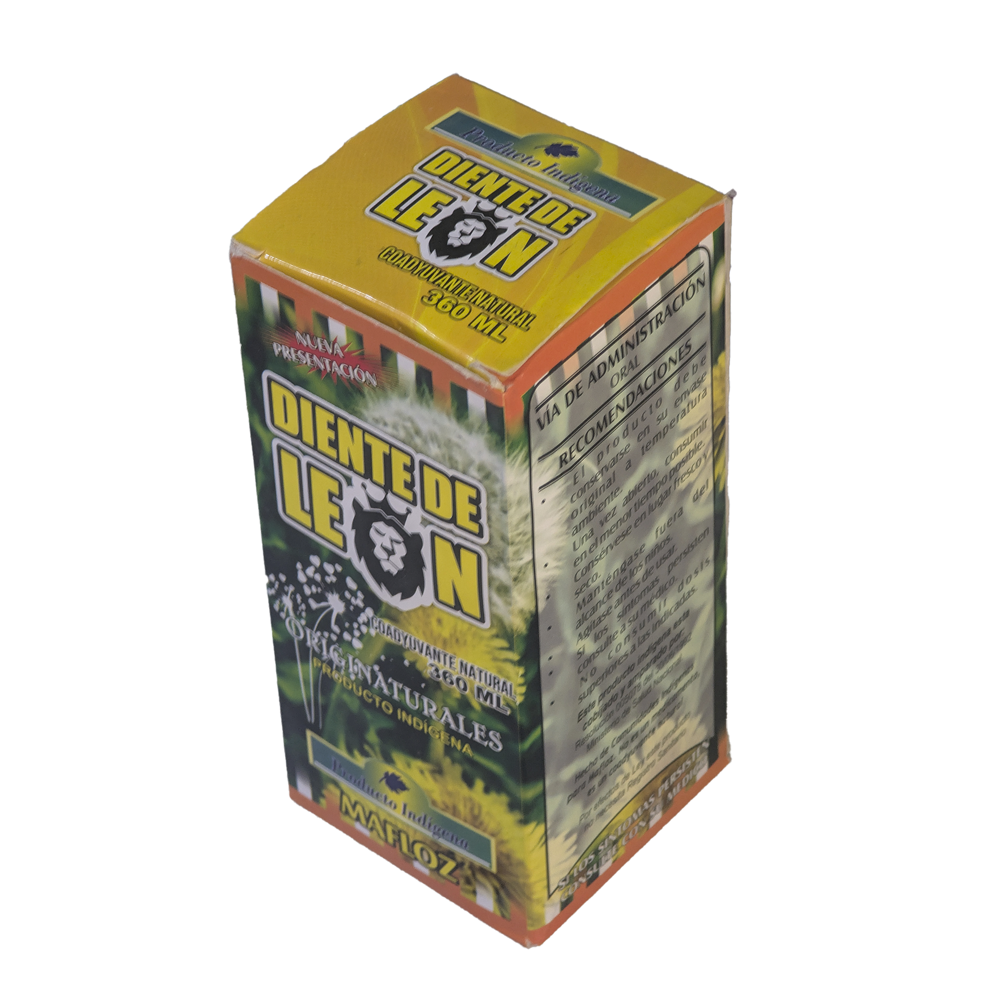 DIENTE DE LEON X 360 ML MAFLOZ