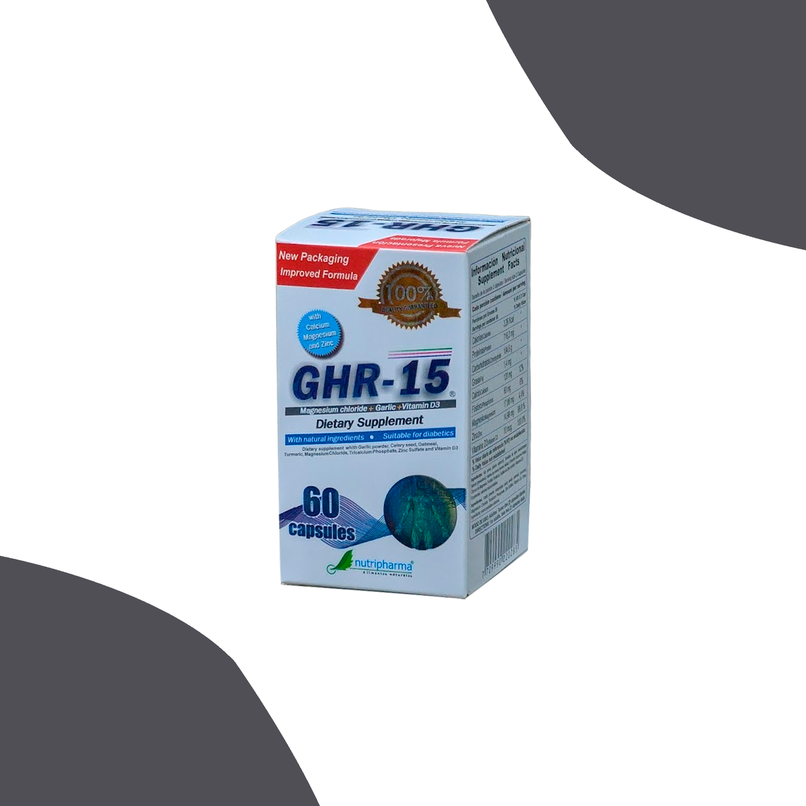 GHR-15 X 60 Capsulas